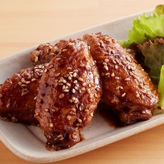 やみつき手羽中揚げ