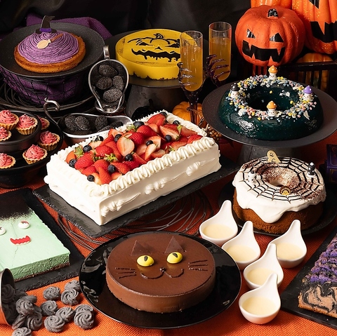 9/15～　Halloween Trick or Sweet! ～おばけと魔女の誘惑ビュッフェ～を開催♪