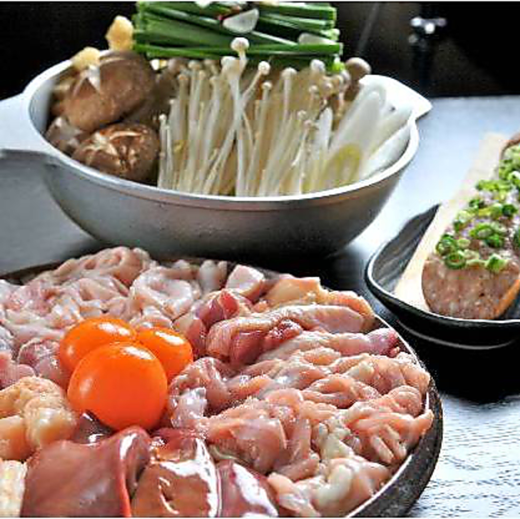 かしわ名物☆地鶏鍋！！まずは一度ご賞味下さい！！