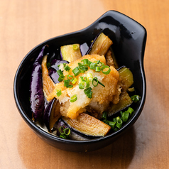 揚げナスポン酢