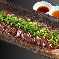 馬レバ刺し