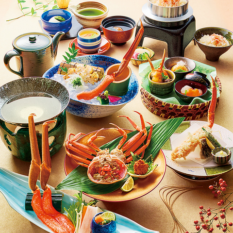 背子かに＆かにしゃぶ会席【海宝 -かいほう-】全10品 10780円(税込)