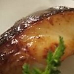 銀鱈の味噌漬け焼き