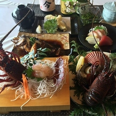 牡蠣料理さとやのコース写真