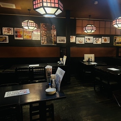 2名~ご利用いただけるゆったりテーブル席のご用意がございます。