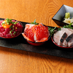 いろどり海鮮３食丼