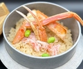 料理メニュー写真&nbsp;かに釜飯