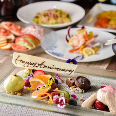 GRANDMIRAGE　THE CORNER ROOM(レストラン　グランドミラージュ　ザ・コーナールーム)のコース写真