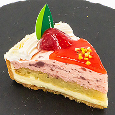 いちごのレアチーズタルト