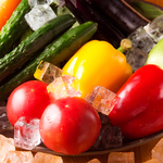 【女性に嬉しい】栄養価たっぷりの契約農家直送、旬の新鮮野菜をたっぷりとお召し上がりください。