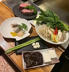 ステーキハウスシャロレのコース写真