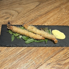 海老のカダイフ揚げ