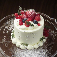 ご要望に応じて特別なオーダーケーキをお造りいたします