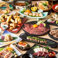 料理長自慢の九州創作和食をご堪能下さい。