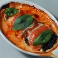 料理メニュー写真 米茄子とトマトのラザニア仕立て