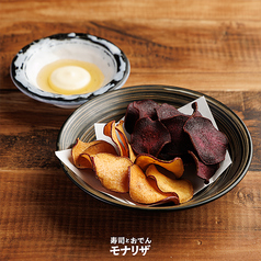 さつま芋チップス ハニーマヨ添え