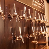 各国のビールが20種類以上揃う圧巻のドラフトシステムがバルエリアに登場！