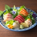 料理メニュー写真&nbsp;お刺身五点盛り合わせ