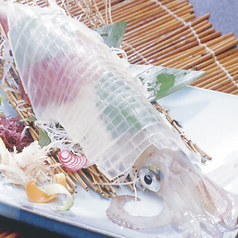 【呼子産】活イカの姿造り≪数量限定≫