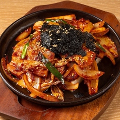 鉄板豆腐キムチ