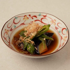 甘長唐辛子の焼き浸し