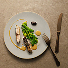 【ディナーコース】~Soleil~旬魚や厳選国産牛肉のローストなど全7皿のコース