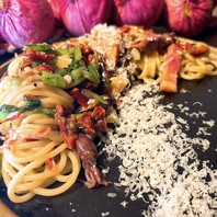 こだわりのもっちもち食感の生パスタ