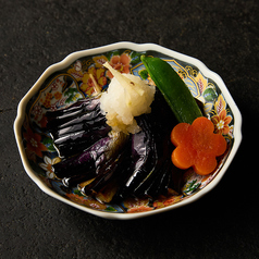 茄子の出汁浸し