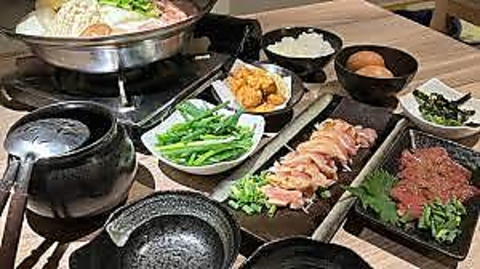 日本橋駅3分【鶏焼肉と鍋料理のお店】