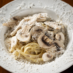 キノコ好きの為のカルボナーラ