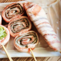 料理メニュー写真&nbsp;【豚巻き】野菜の旨みと豚肉の香ばしさが広がる人気串