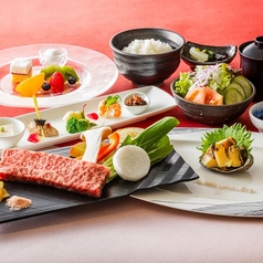鮑の鉄板焼コース「椿」