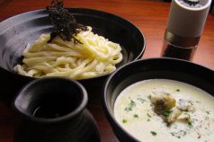 あさりのクワトロフロマジョうどん(温)