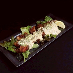 いぶりがっこタルタルのチキン南蛮