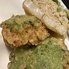 しそと蓮根の挟み揚げ