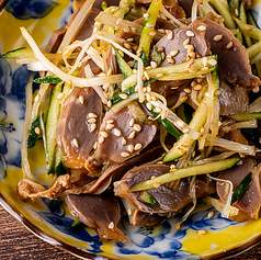 砂肝さっぱり和え