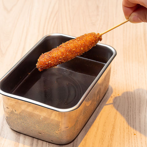 【絶品串カツ！】店主自ら仕込む秘伝のタレが絶品◎飲み放題1000円～