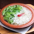 料理メニュー写真&nbsp;しらす菜の花のアヒージョ