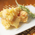 料理メニュー写真&nbsp;エビと旬魚の天ぷら盛り合わせ