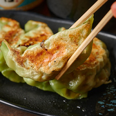 上質な三元豚を贅沢に使った餃子は、かじった瞬間に肉汁がじゅわっとあふれるジューシーさが魅力。外はカリッと香ばしく焼き上げ、中はふんわりとした口当たり。食べごたえ満点で、おつまみにも〆にもおすすめの一皿です。