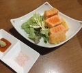 料理メニュー写真&nbsp;サーモンのレアかつ