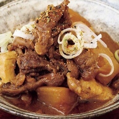 自家製、牛すじ煮込み