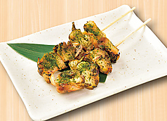つぶ串　醤油磯辺焼き