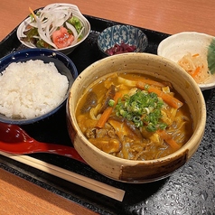 名物カレーうどん定食