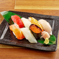 料理メニュー写真&nbsp;握り寿司七貫盛合せ