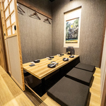 当店は安心の全席個室。周りを気にせずごゆっくりお寛ぎいただけます。宴会、飲み会に◎