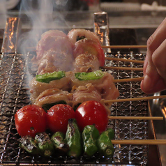 自慢の串焼き