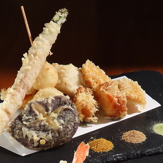 野菜天婦羅盛り合わせ