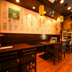 4名様掛けテーブル×5席