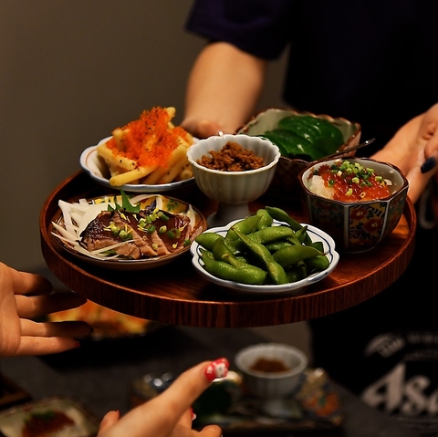 【栄駅 徒歩3分!!】完全個室の創作和食が自慢の居酒屋！
